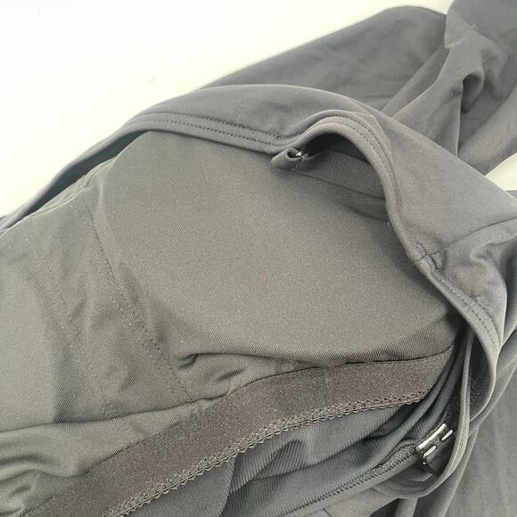 Contours by Coco Reef Swimsuit Size 12/36D One Shoulder Sarong Rosaline Black - Picture 15 of 16